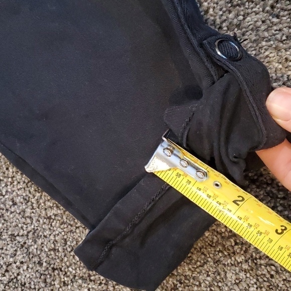 Torrid Women FeelThefil Black Crop Ankle Jeans sz plus 14 - Picture 7 of 10